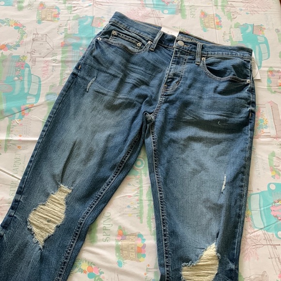 Original Use Jeans Mens Original Use Slim Taper Stretch Jeans 3w